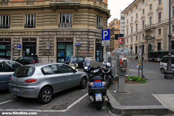 Rome Street: Parked Cars