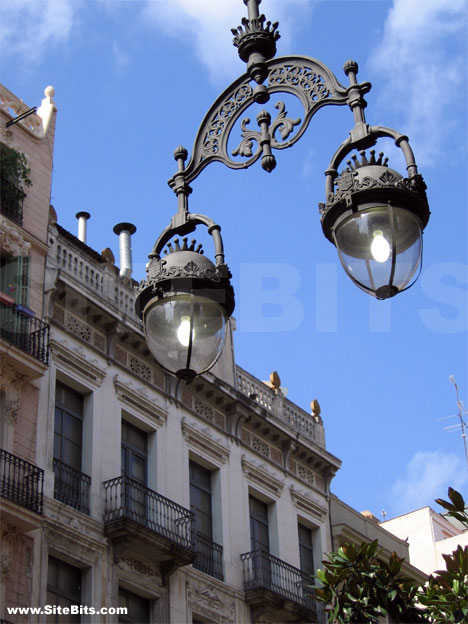 Street Lamp in Gràcia