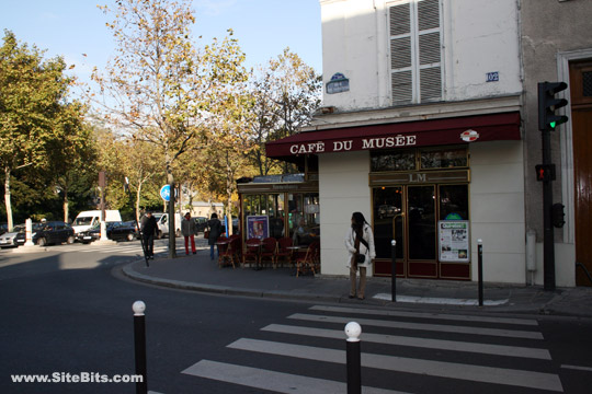 Café on Rue de Varenne