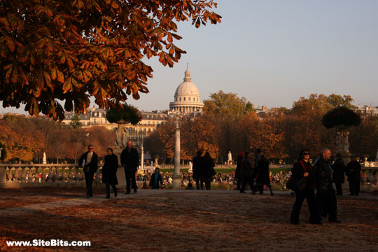 Fall in the Luxembourg Garden