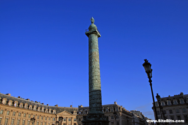Place Vendôme: the Column