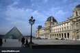 Louvre's Northern Wing and La Grande Pyramide