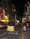 Bus Lane in Times Square