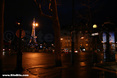 Glittering Eiffel Tower at Night, seen from Pl de l'Alma