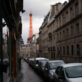 Eiffel Tower from Rue de l’Admiral Hamelin(thumb)