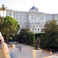 Jardines de Sabatini: View of Palacio Real(thumb)